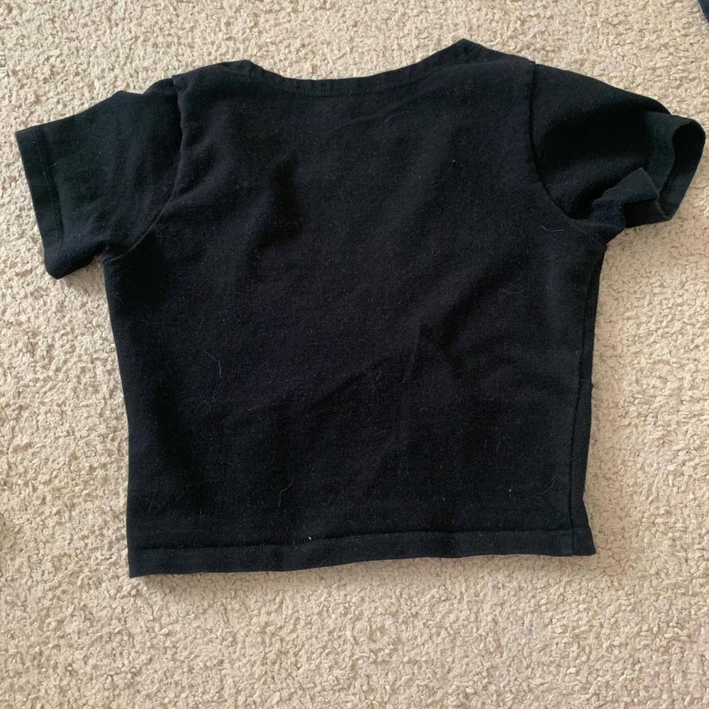 SOLD🚫 Brandy Melville Black Amara Top - Picture 2 of 5